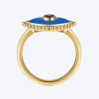 Bujukan Bead Evil Eye Ring For Cheap