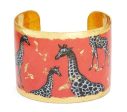 Giraffe Dreams Orange Cuff Online Hot Sale