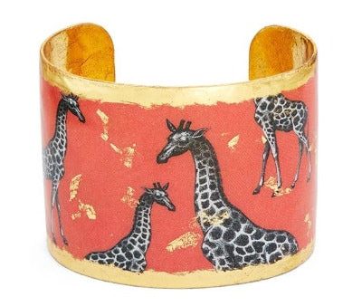 Giraffe Dreams Orange Cuff Online Hot Sale