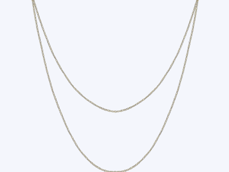 Double Chain Layered Necklace Online