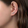 Erica Diamond Leaf Stud Earrings Online