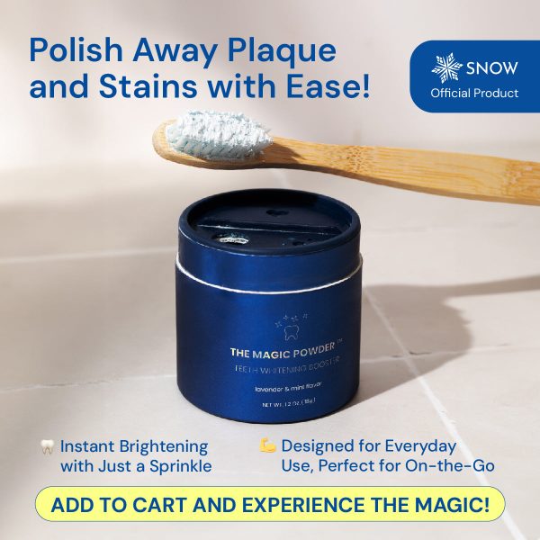 Magic Whitening Toothpaste Booster® Powder with Hydroxyapatite - World s First & Only! Sprinkle or Dip! Online