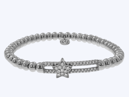 Ida Star Diamond Stretch Bracelet For Discount