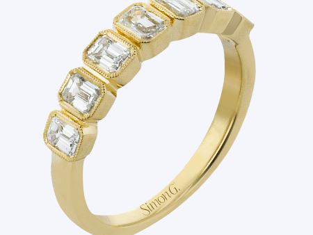 Madalyn Emerald Cut Diamond Band on Sale