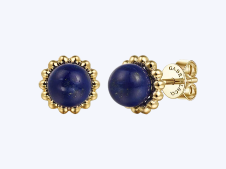 Elena Lapis Flower Studs Fashion