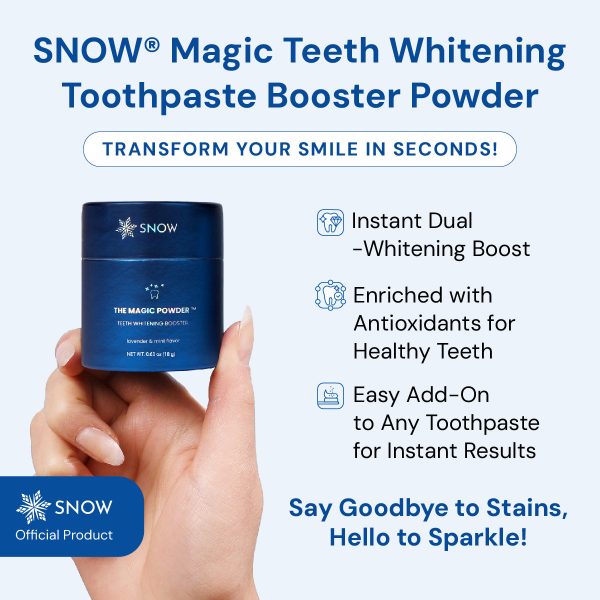 Magic Whitening Toothpaste Booster® Powder with Hydroxyapatite - World s First & Only! Sprinkle or Dip! Online