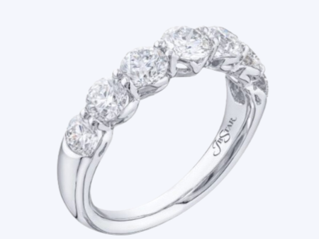 1.72ct Shared Prong Diamond Band Online Hot Sale