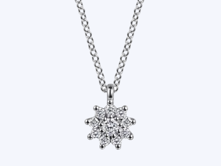 Alexia White Sapphire Pendant Necklace Discount