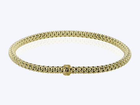 Gold Stretchy Woven Bracelet Supply