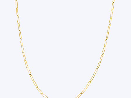 2.6mm Paperclip Chain Necklace For Discount