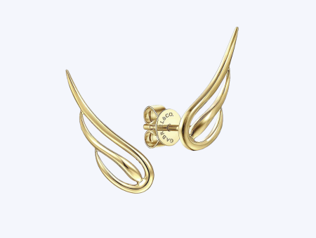 Wing Stud Earrings Discount