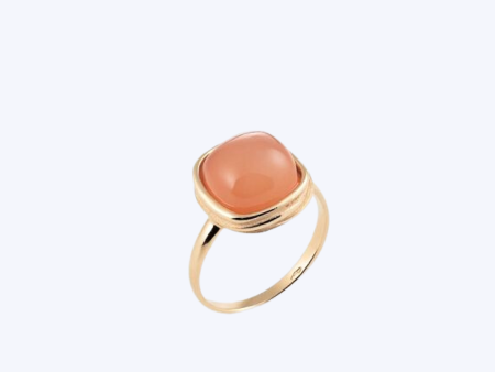 Ring Santorini - Peach Moonstone Online now