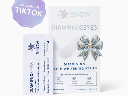 DiamondSeries®️Dissolving Teeth Whitening Strips + Hydroxyapatite - Best Dissolving Whitening Strips For Cheap