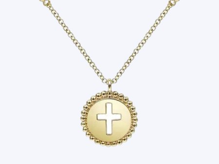 Bujukan Cross Pendant Necklace Cheap