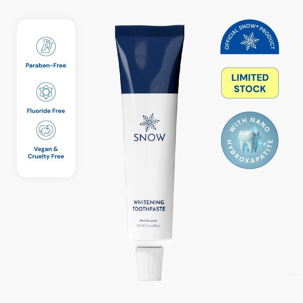 Nano-Hydroxyapatite Teeth Whitening Toothpaste with Coconut Oil & Xylitol Sale