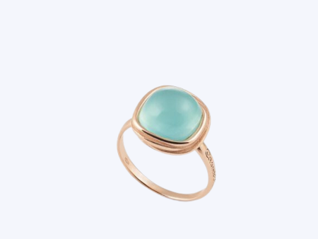 Ring Santorini - Chalcedony For Cheap