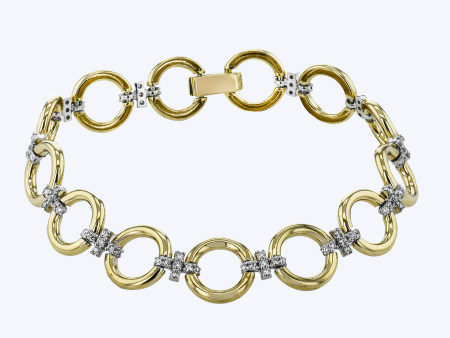 Octavia Circle Diamond Bracelet Fashion