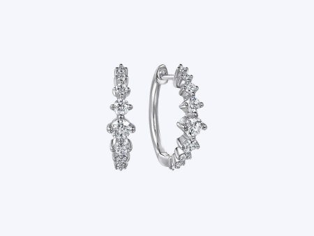 Barbara Diamond Huggie Earrings Online now