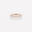 3.8mm Pavé Single Band (3 Row) Hot on Sale