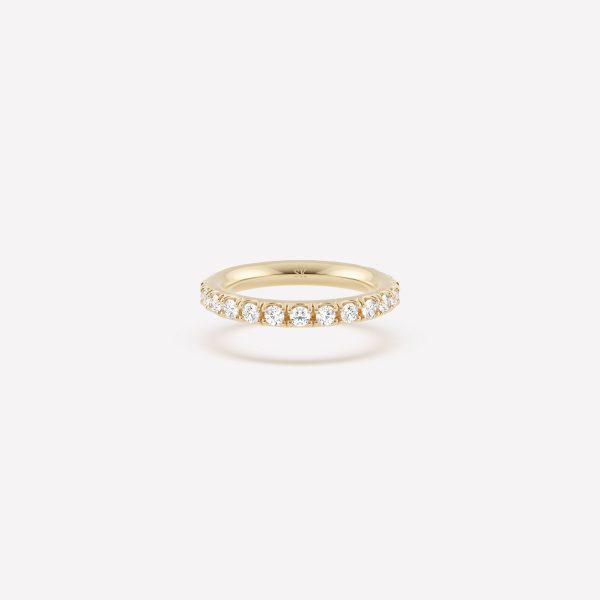 2.8mm Pavé Single Band (1 Row) Online Sale