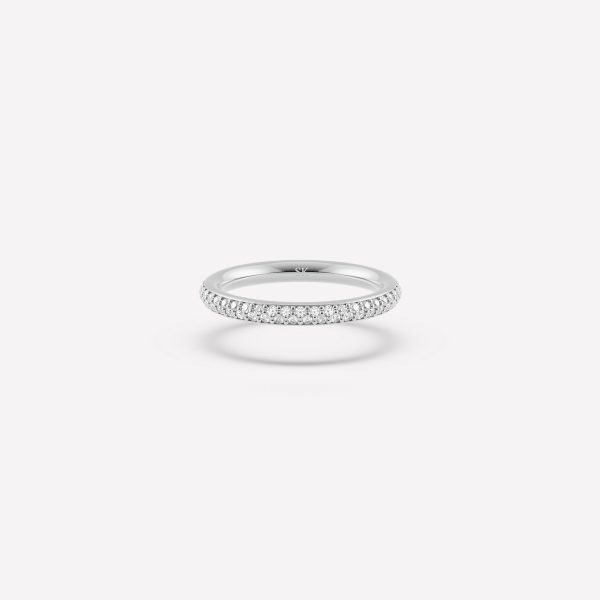 2.8mm Pavé Single Band (2 Row) For Discount