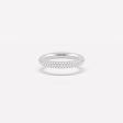 3.8mm Pavé Single Band (3 Row) Hot on Sale