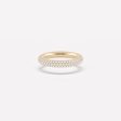 3.8mm Pavé Single Band (3 Row) Hot on Sale