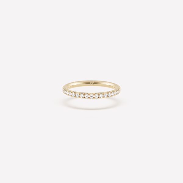 2.3mm Pavé Single Band Sale