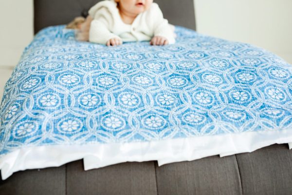 Blue Kaleidoscope Blanket Cheap