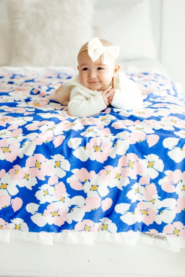 Blue Garden Blanket Online Hot Sale