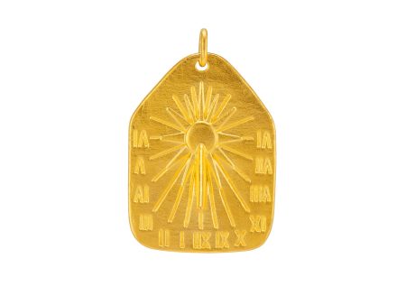 Sundial Tablet Pendant Discount