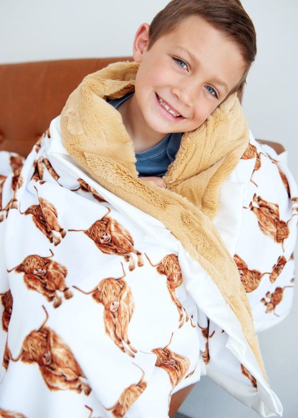 Highland Cow Blanket Discount