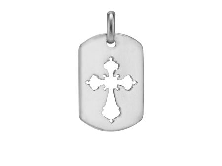 Cross Tag Pendant on Sale