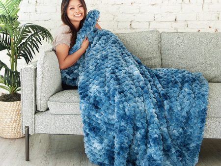 Belgian Waffle Blueberry Blanket Sale