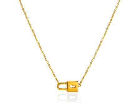 Lock Necklace on Sale