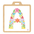 Alphabet Garden Luggage Tag Collection Online Hot Sale