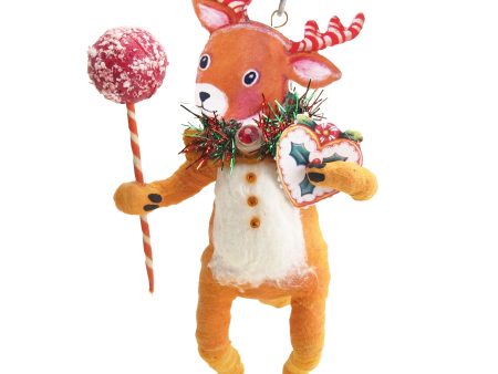 Sugarplum Prancer Reindeer Ornament Discount