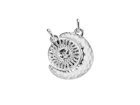 Sun + Moon Pendant Set Hot on Sale