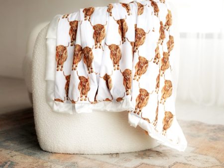 Highland Cow Blanket Discount