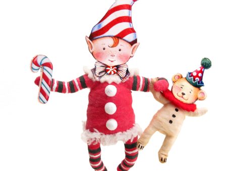 Santa s Elf Ornament Online now