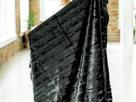 Sorbet Black Blanket Sale