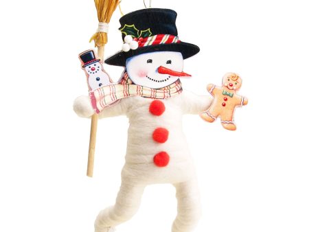 Sweater Weather Snowman Ornament Sale