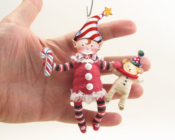 Santa s Elf Ornament Online now