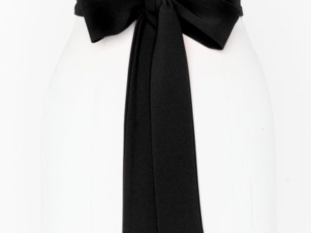 Bridesmaid Sash ~ Black Stretch Hot on Sale